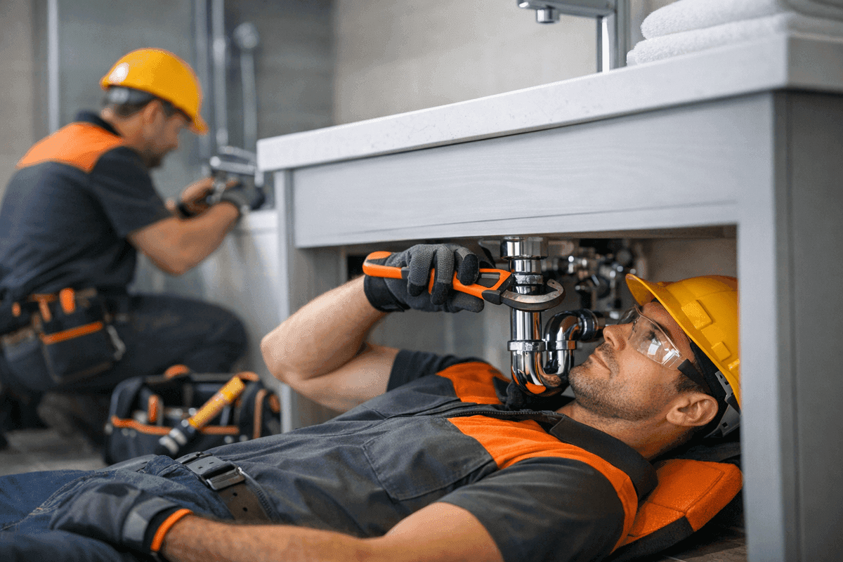 Bathroom Plumbing service by Julius La Rosa Plumbing