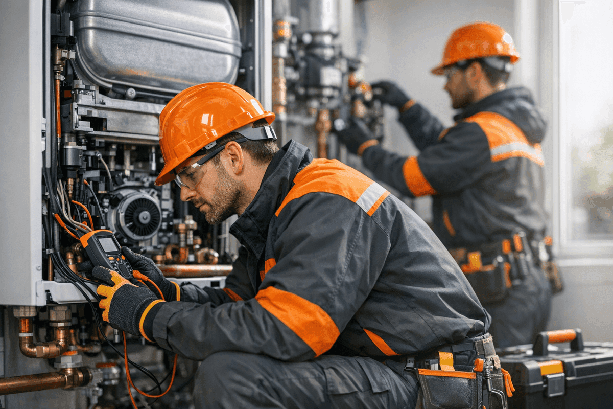 Boiler Repair service by Julius La Rosa Plumbing