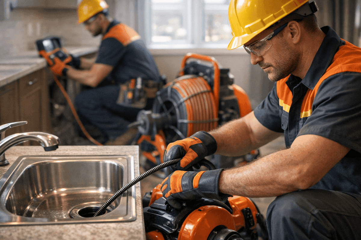 Drain Cleaning service by Julius La Rosa Plumbing