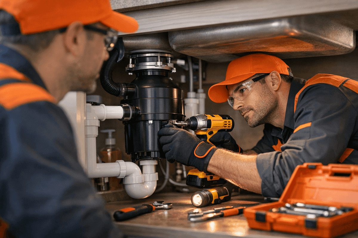 Garbage Disposal Repair service by Julius La Rosa Plumbing