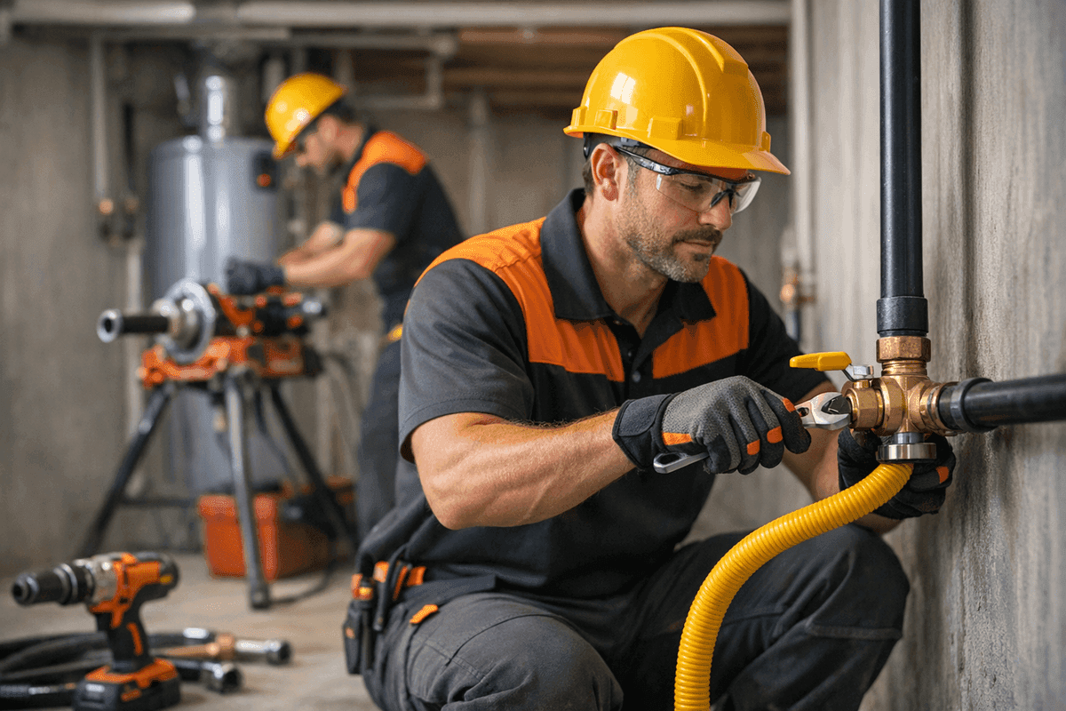 Gas Line Installation service by Julius La Rosa Plumbing