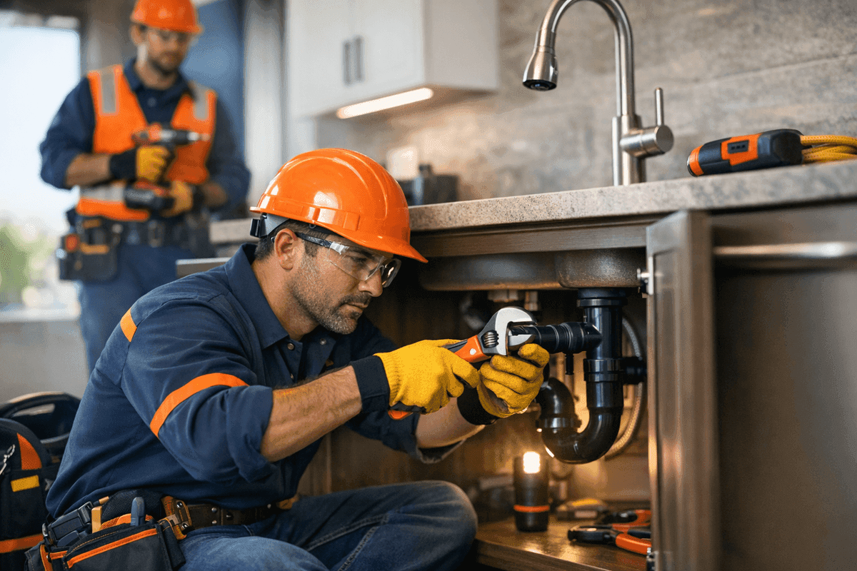 Kitchen Plumbing service by Julius La Rosa Plumbing