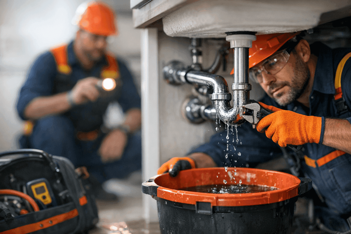 Leak Repair service by Julius La Rosa Plumbing