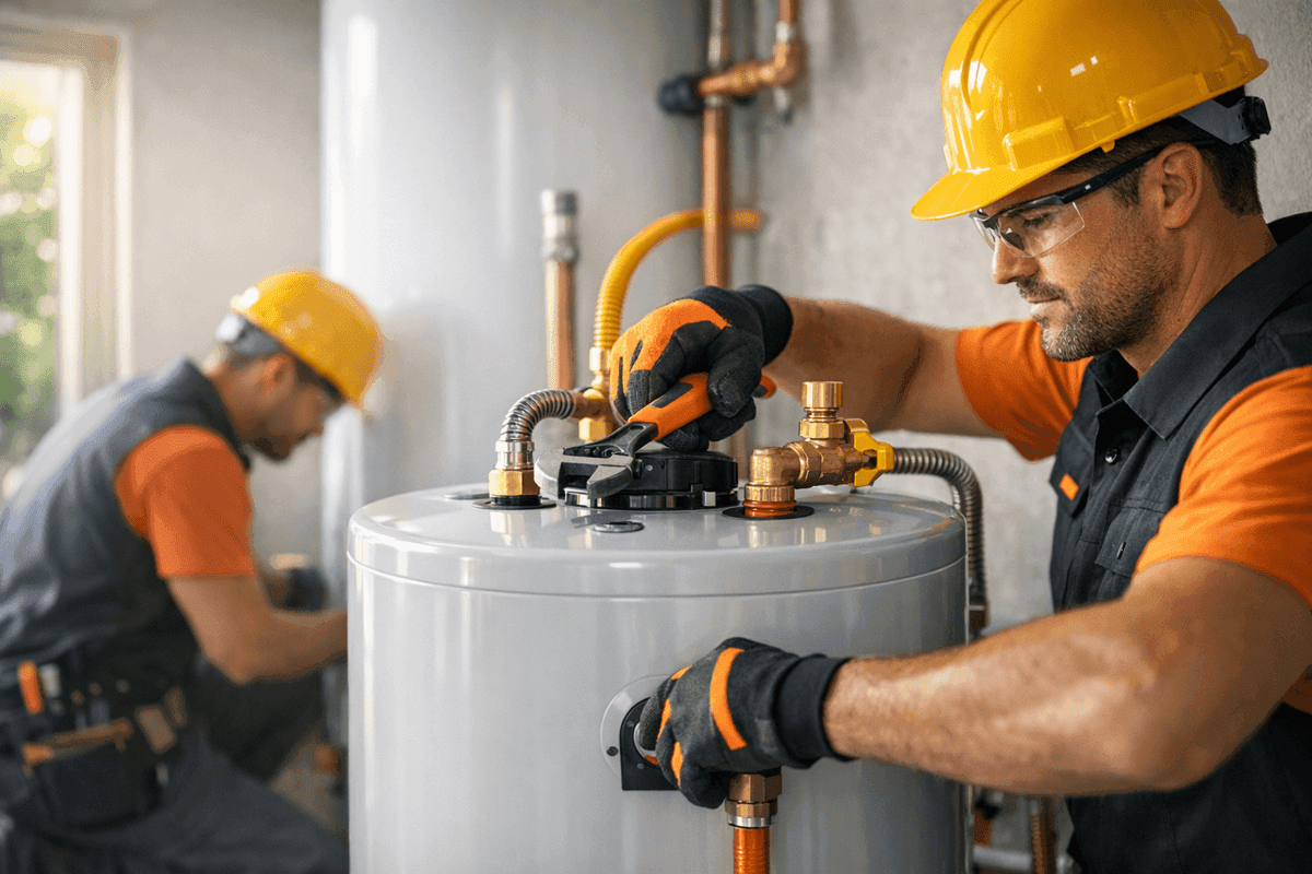 Water Heater Installation service by Julius La Rosa Plumbing